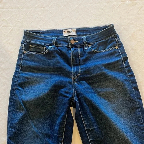 PAIGE Hoxton Ankle Skinny‎ Jean size 27 EUC - Picture 2 of 8